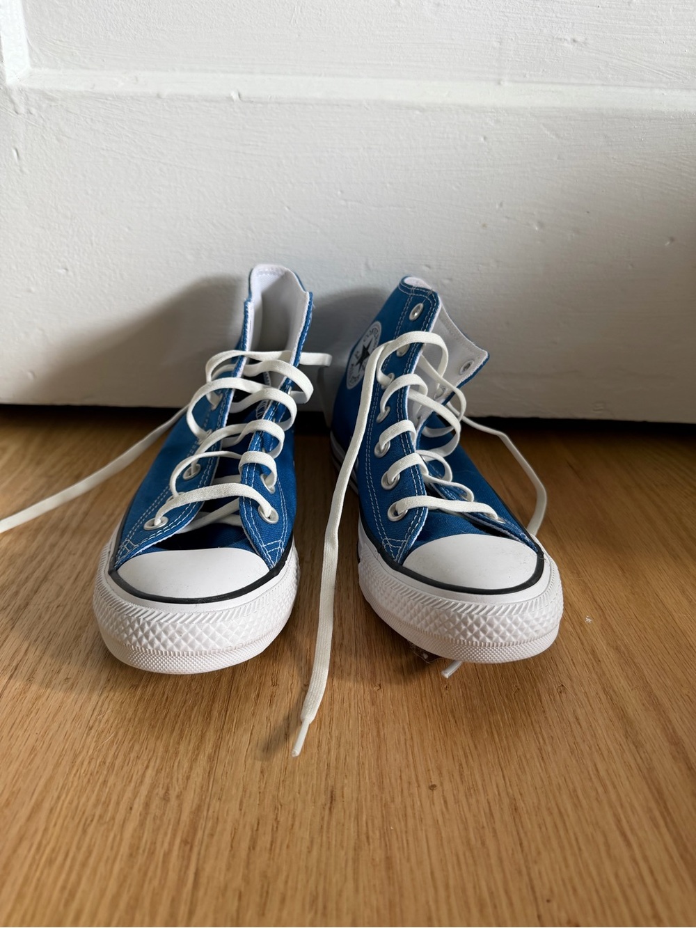 Converse classic blue and white canvas high top all star Chuck Taylor